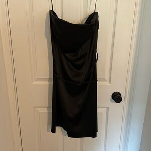 White House Black Market Satin Strapless Dress - Size 12